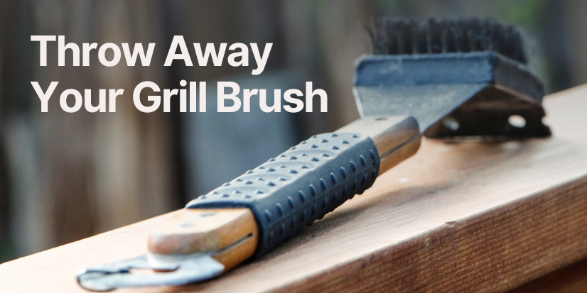 Coiled Grill Brush Replacement Head