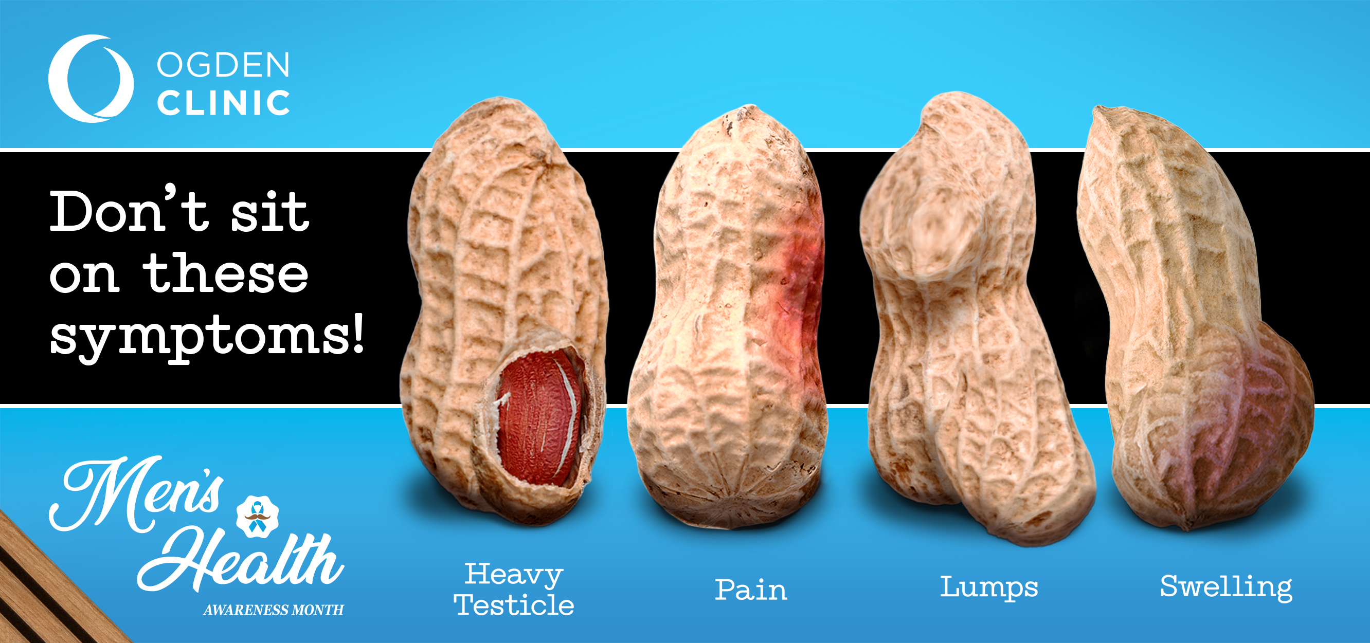 image of peanuts with various scrotal lump symptoms like pain and swelling